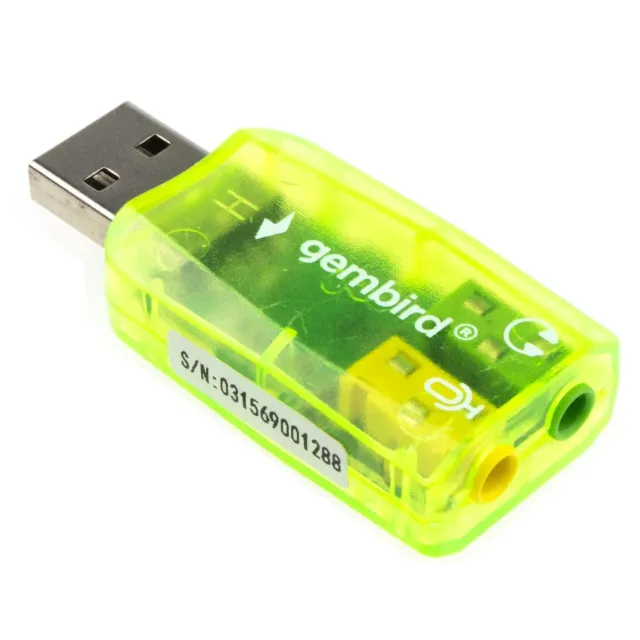 Kenable USB Audio Adapter Headset + Mikrofon