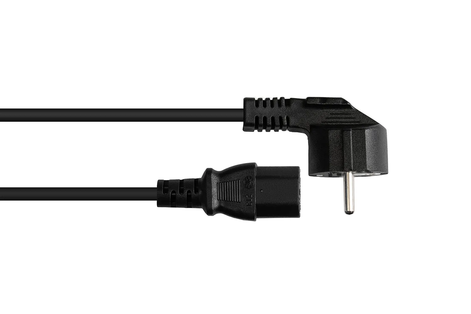 Good Connections Kaltgerätekabel 3 m gewinkelt schwarz C13