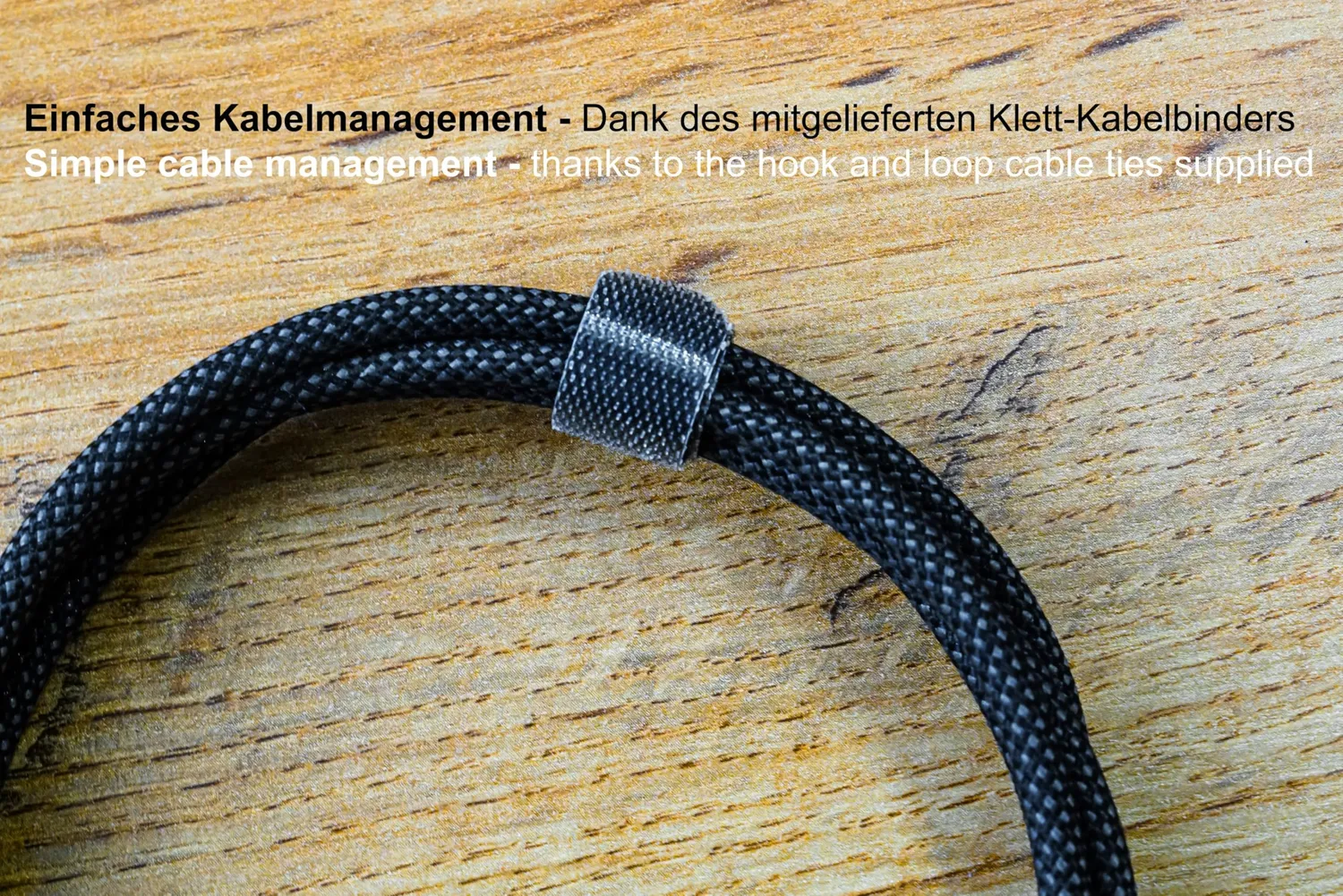 Good Connections USB-C Kabel 100W Display 1m schwarz