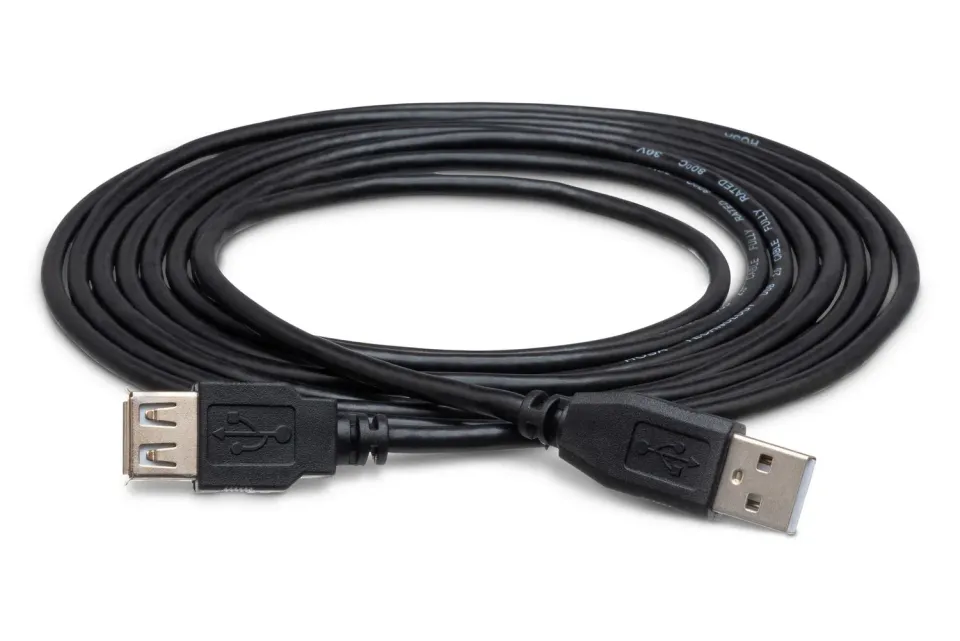 Hosa USB-200AF USB-Verlängerungskabel 0,6 m High-Speed