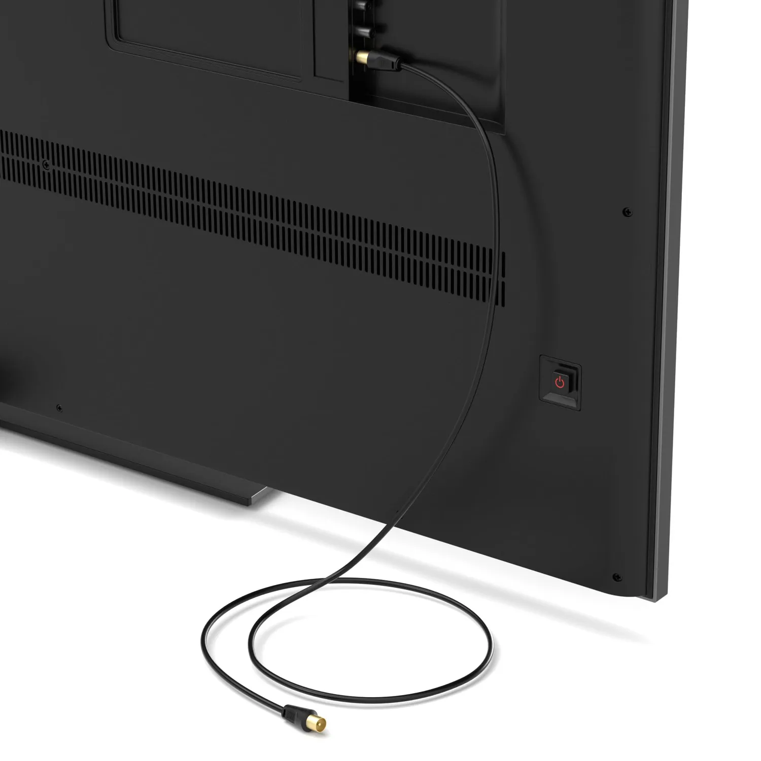 JAMEGA Antennenkabel 30m Schwarz Koax 135dB HDTV