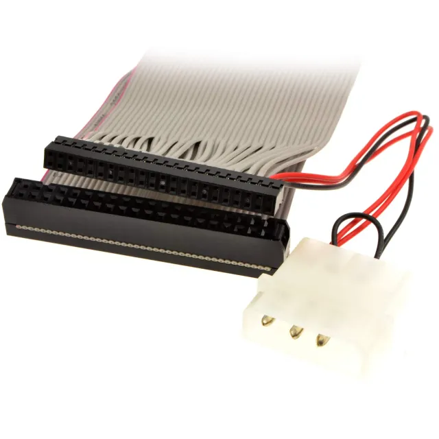 Kenable IDE Adapterkabel 44-Pin auf 40-Pin 0,3 m
