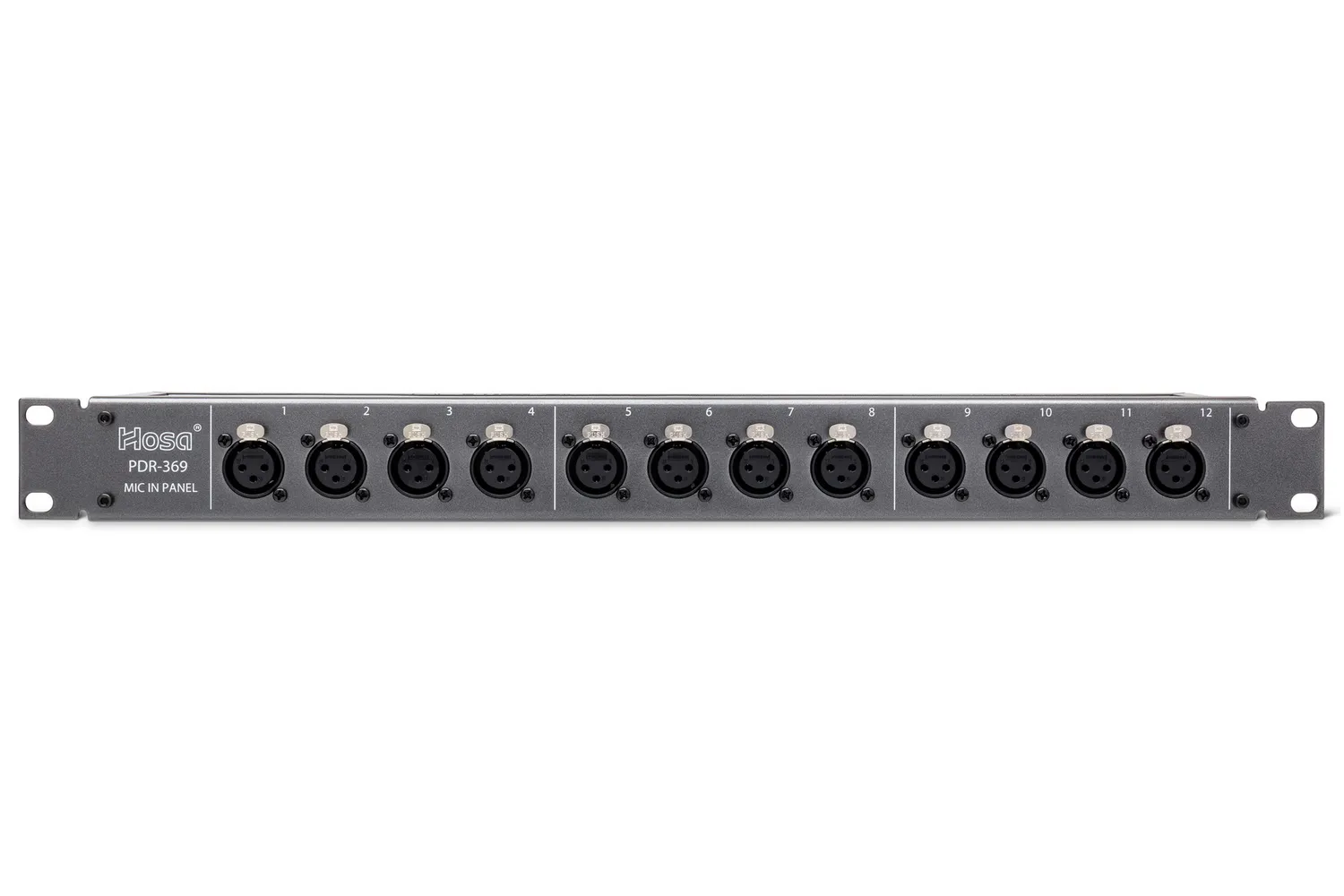 Hosa PDR-369 Patchbay 19 Zoll De-normalled