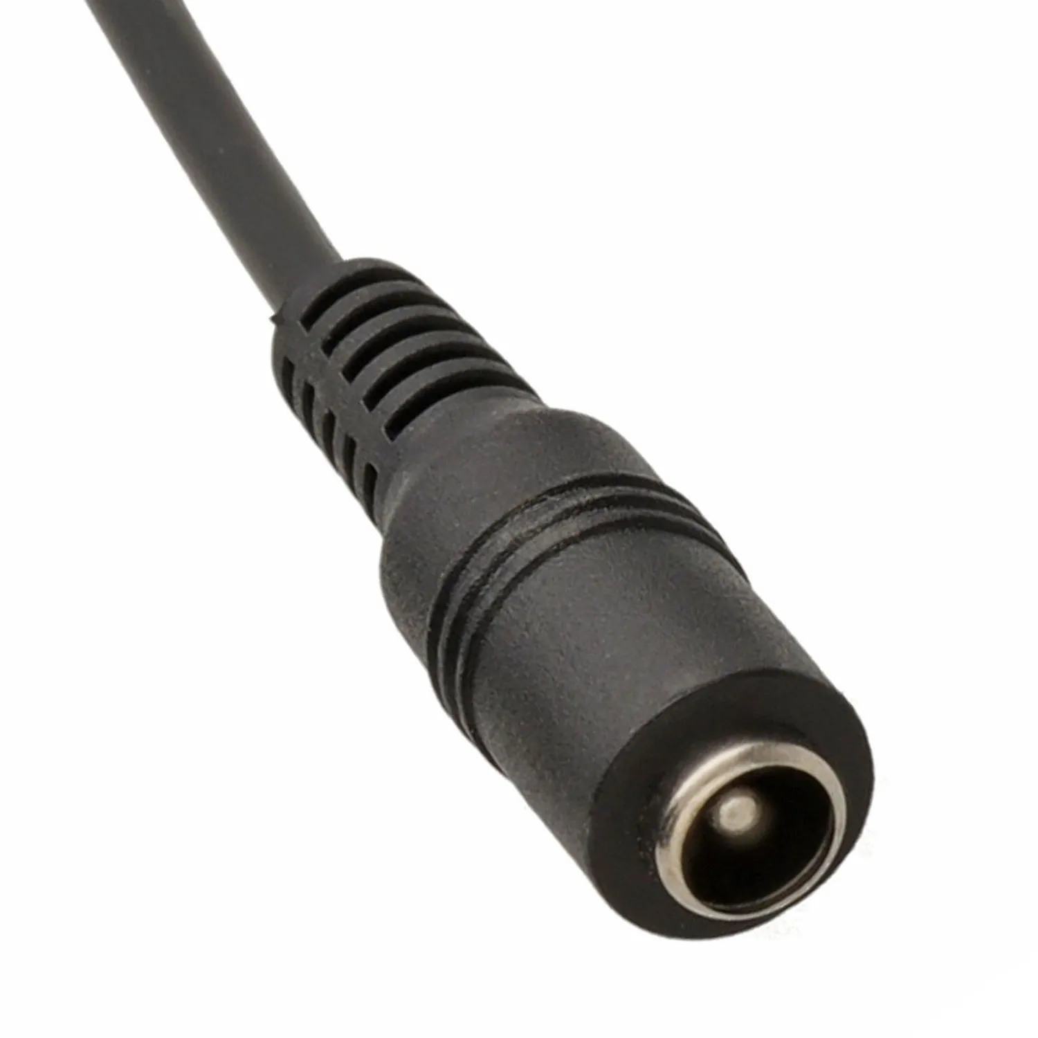 Kenable DC Verlängerungskabel 5,5x2,1mm gewinkelt 3m schwarz
