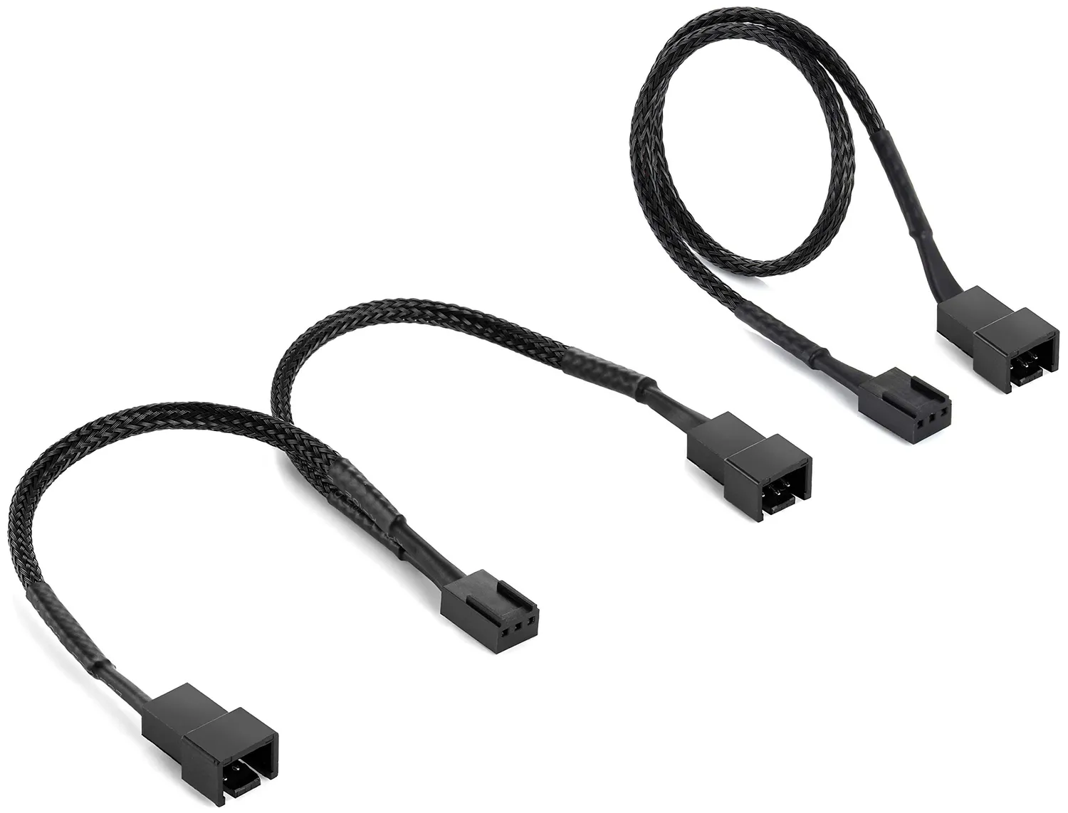 Poppstar 4-Pin Lüfter Kabel Set 15+30cm PWM