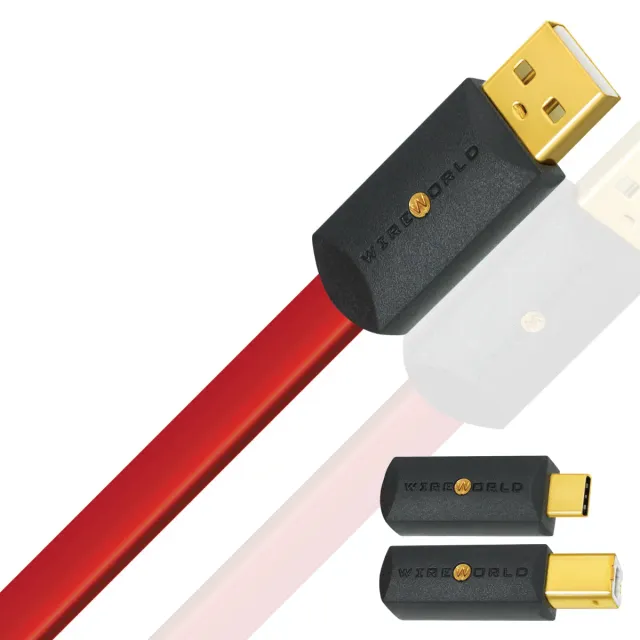 WireWorld Starlight 8 USB-Kabel 1,0 m A-B versilbert