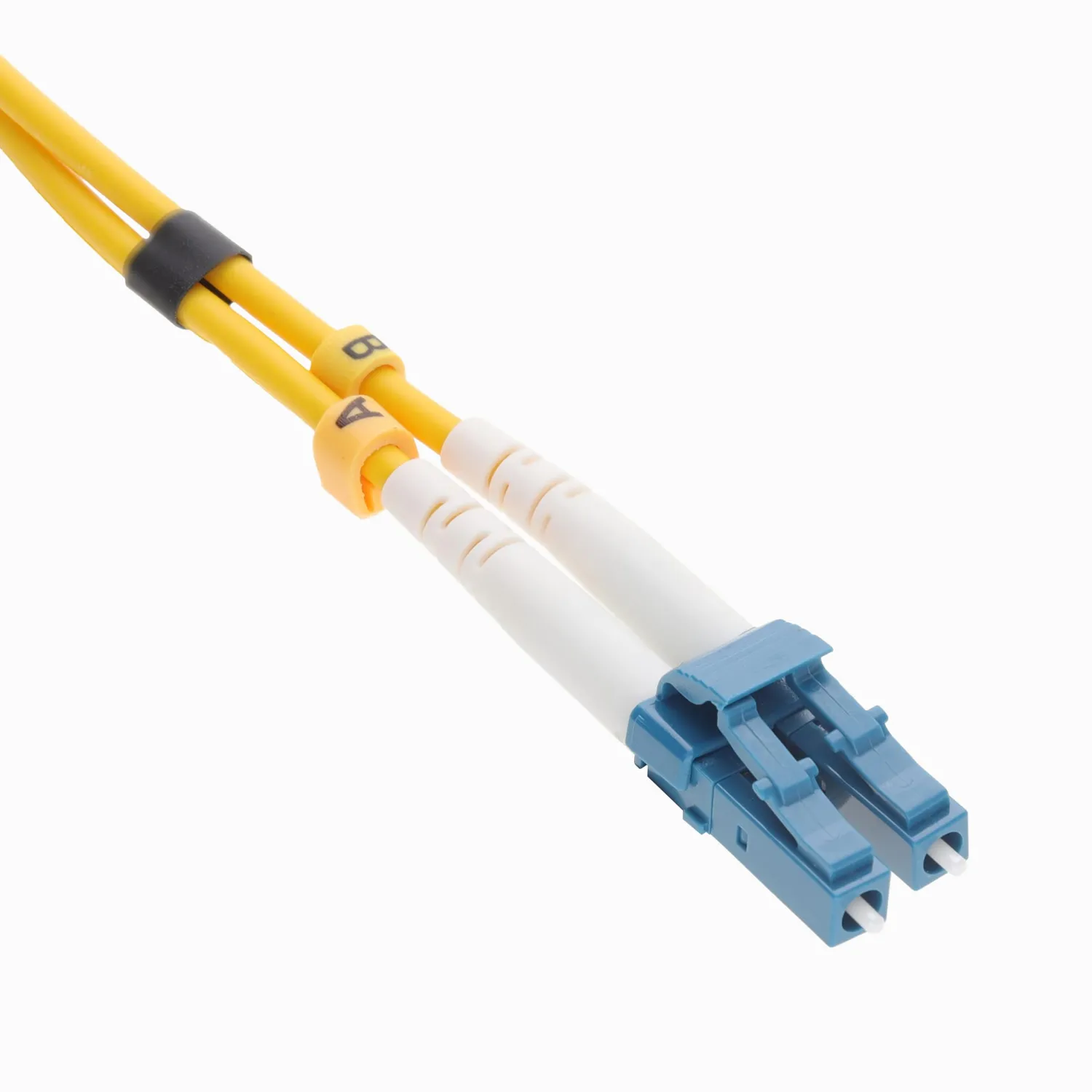 Kenable OS2 Glasfaserkabel LC-LC Duplex 9/125 2m Gelb Singlemode
