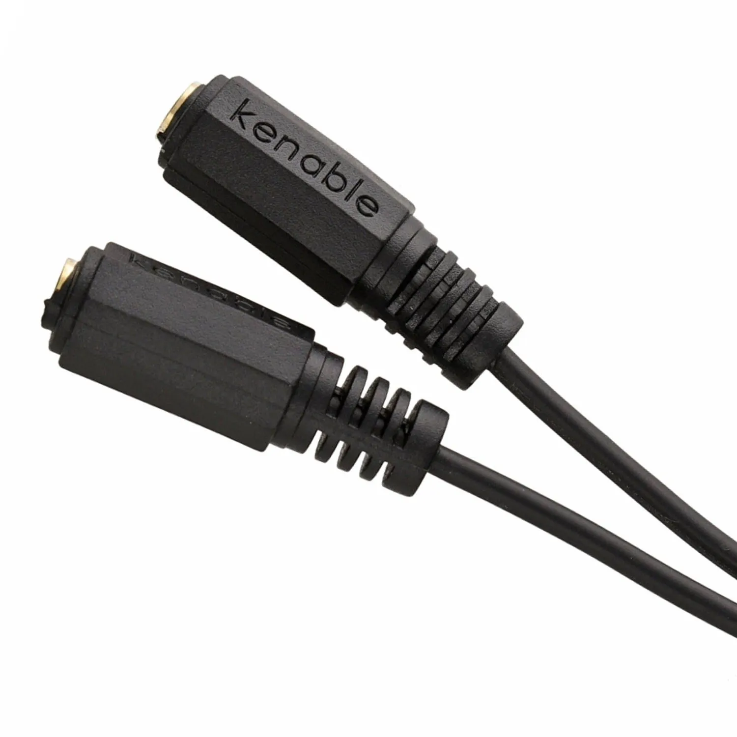 Kenable 2,5mm Y-Splitter Audio-Adapter 20cm vergoldet