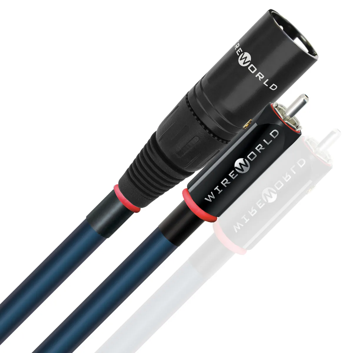 WireWorld Oasis 10 Audiokabel 1,0m Paar Cinch