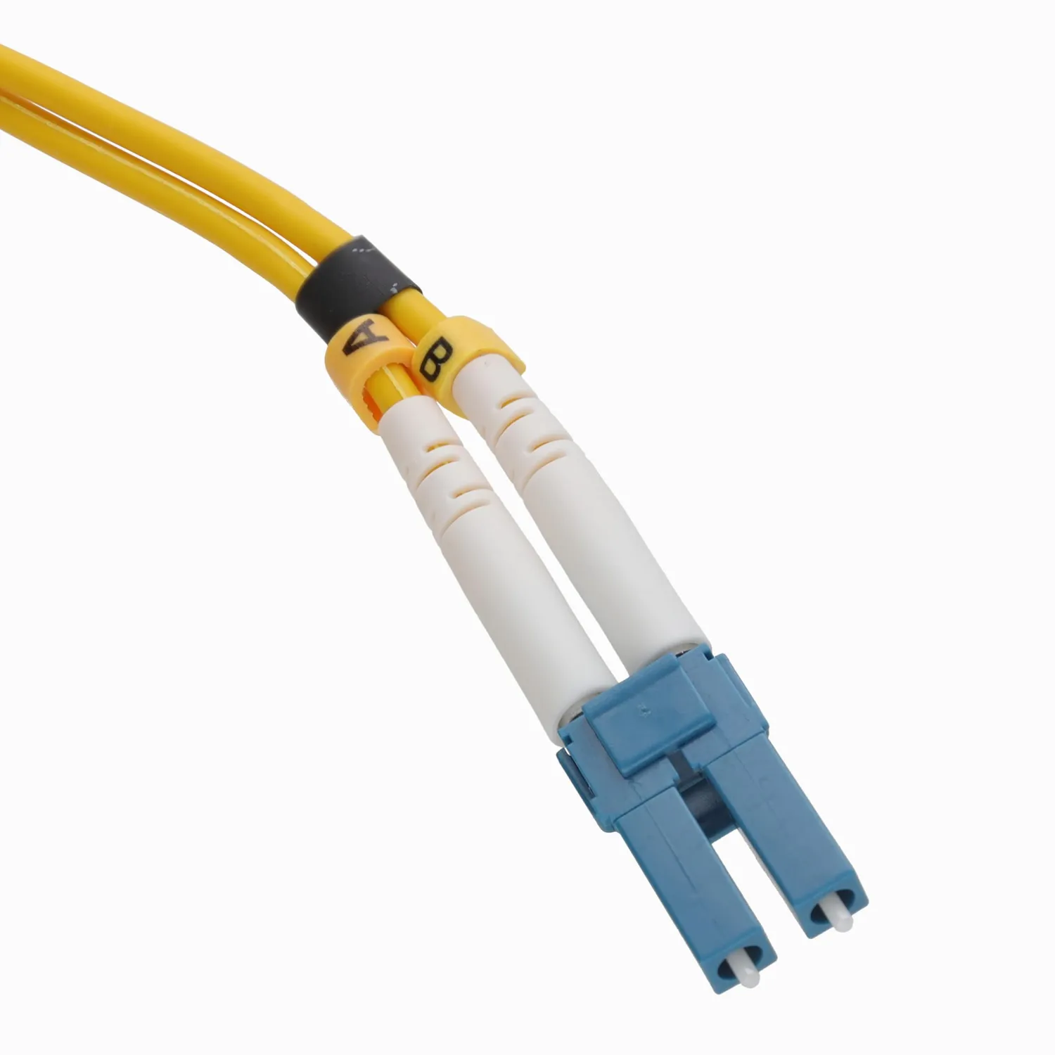 Kenable OS2 Glasfaserkabel LC-LC Duplex 9/125 2m Gelb Singlemode