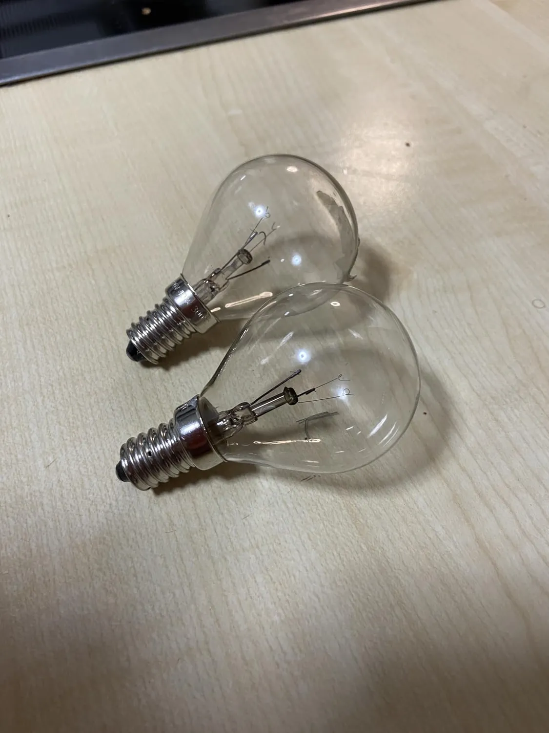 Poppstar Backofenlampe E14 40W 300°C 2er-Pack warmweiß