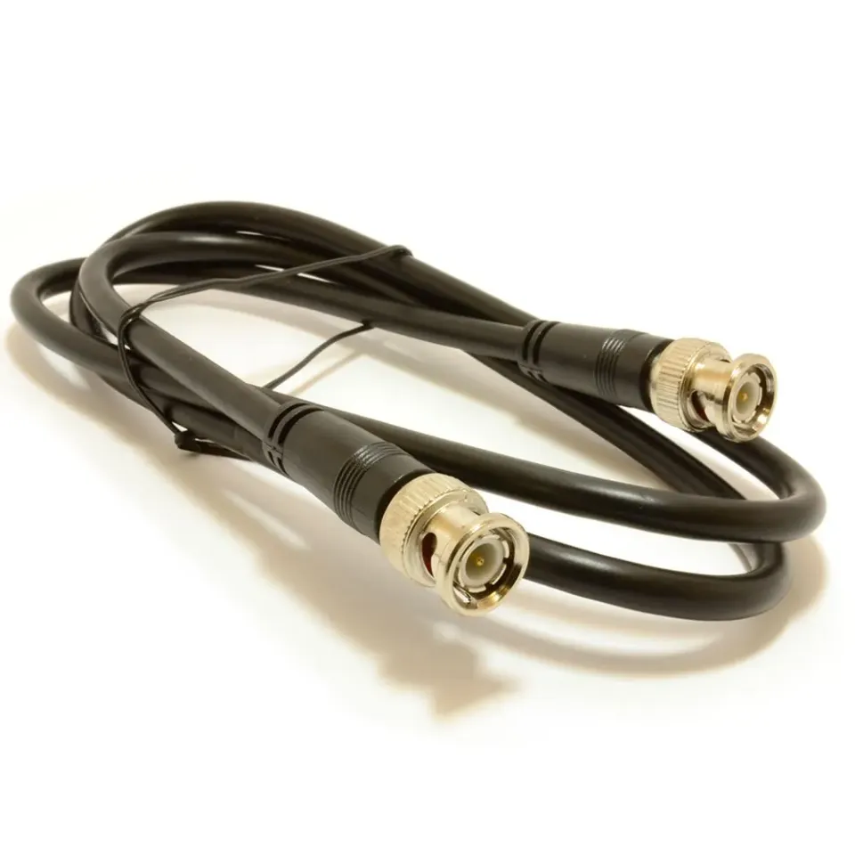 Kenable RG59 BNC-Kabel 75 Ohm 1m Schwarz