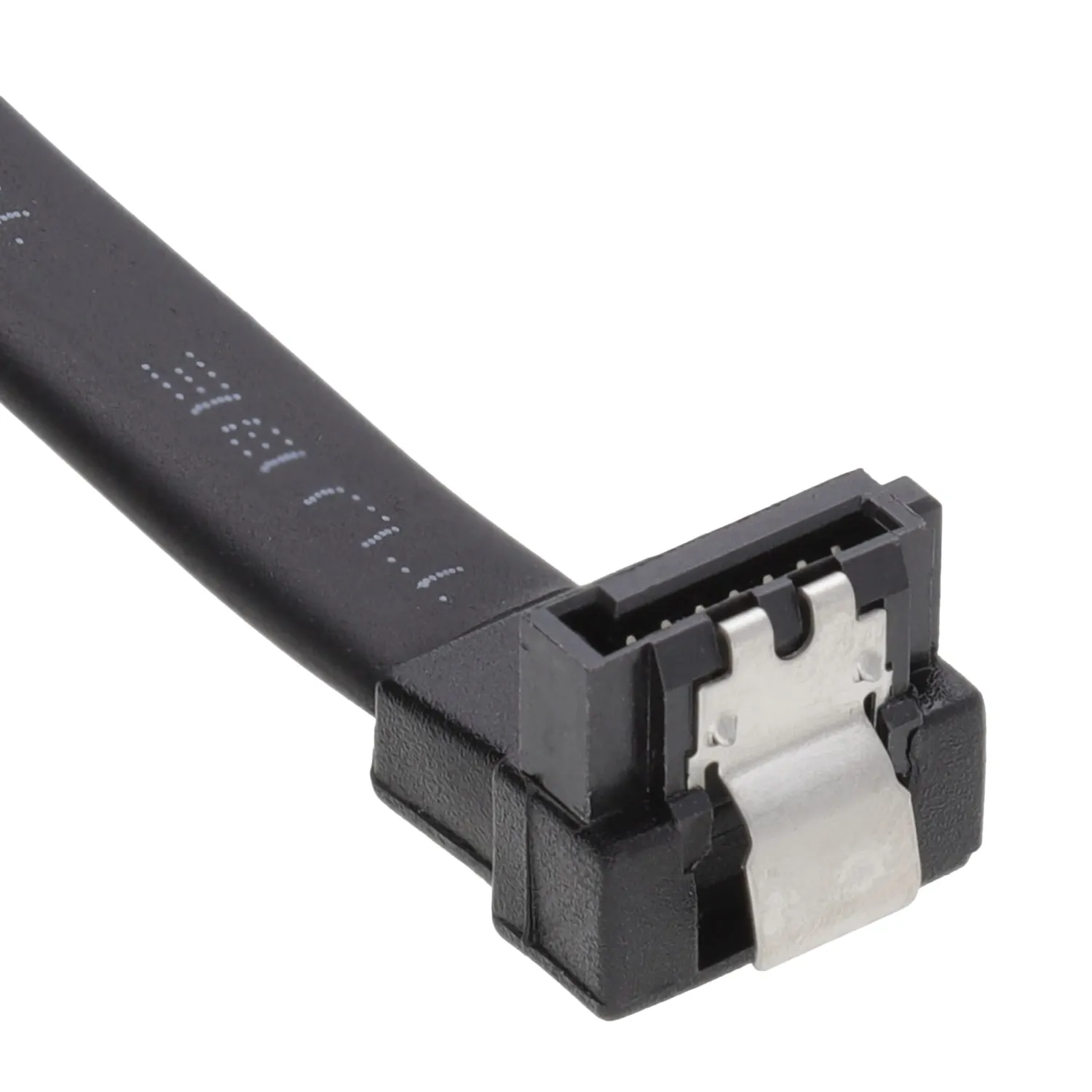 Kenable Profi SATA 3 Kabel 50cm lila abgewinkelt