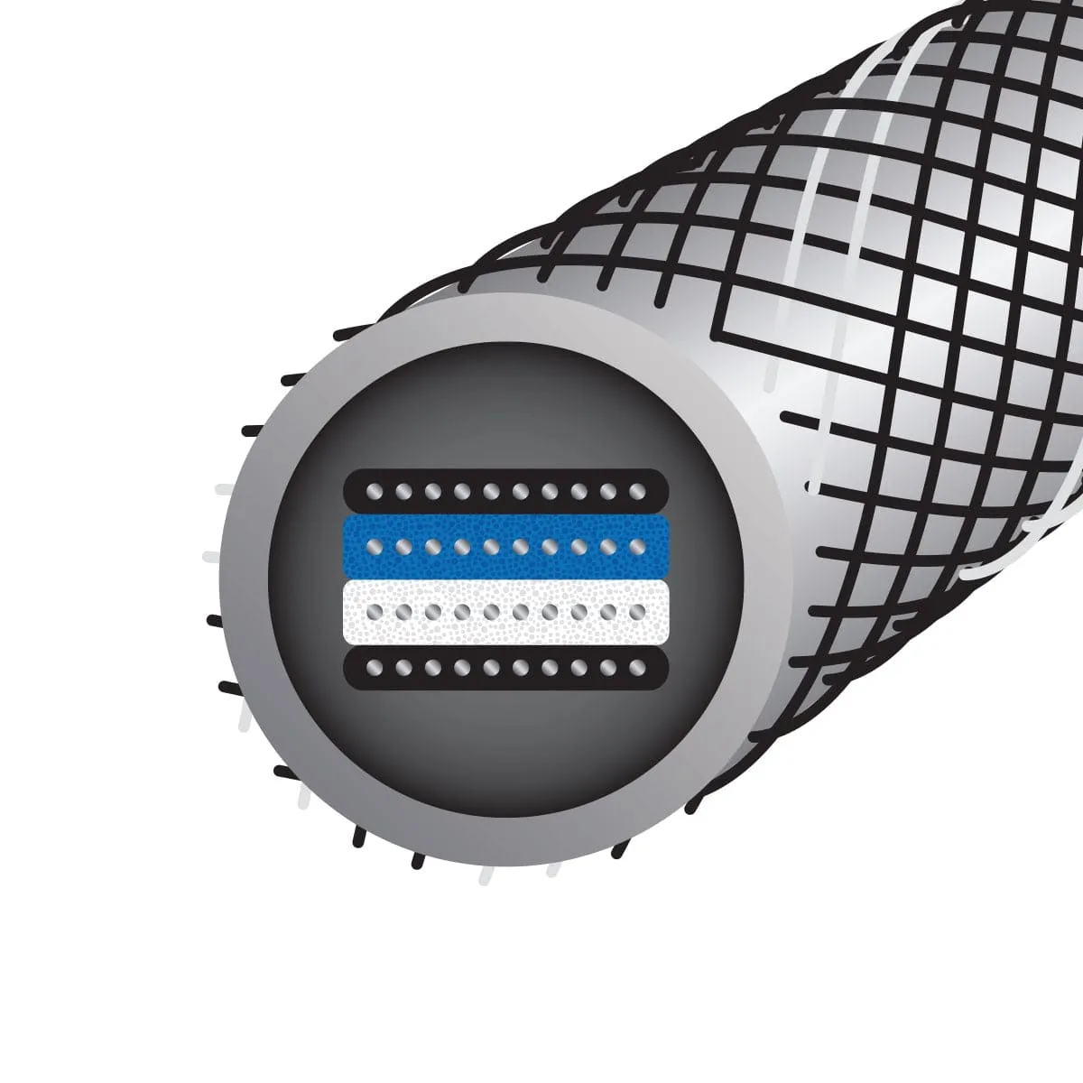 WireWorld Platinum Eclipse 10 Bi-Wire Jumper 4er Silber