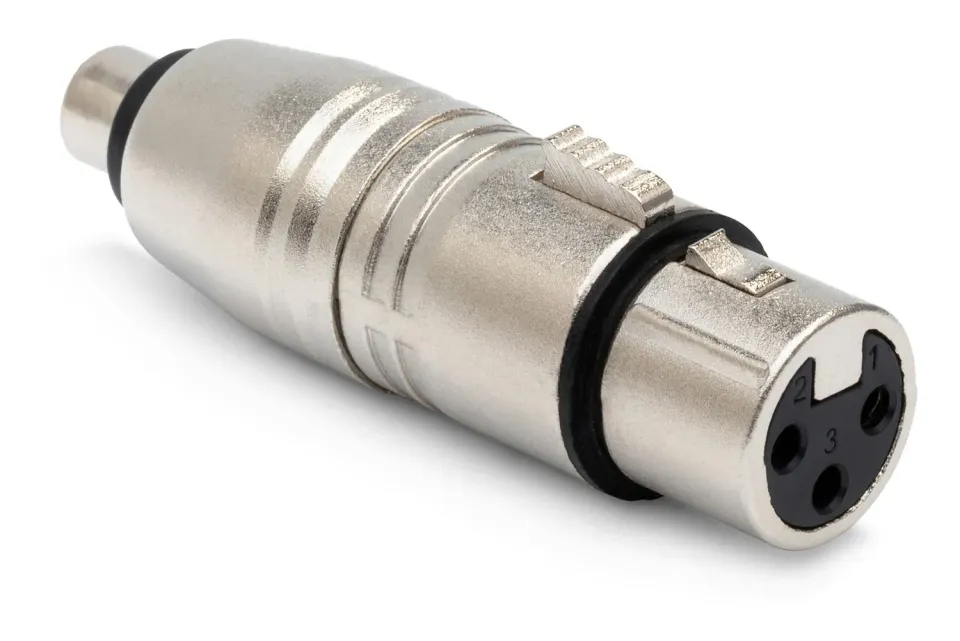 Hosa GXF-132 XLR Adapter female auf Klinke symmetrisch