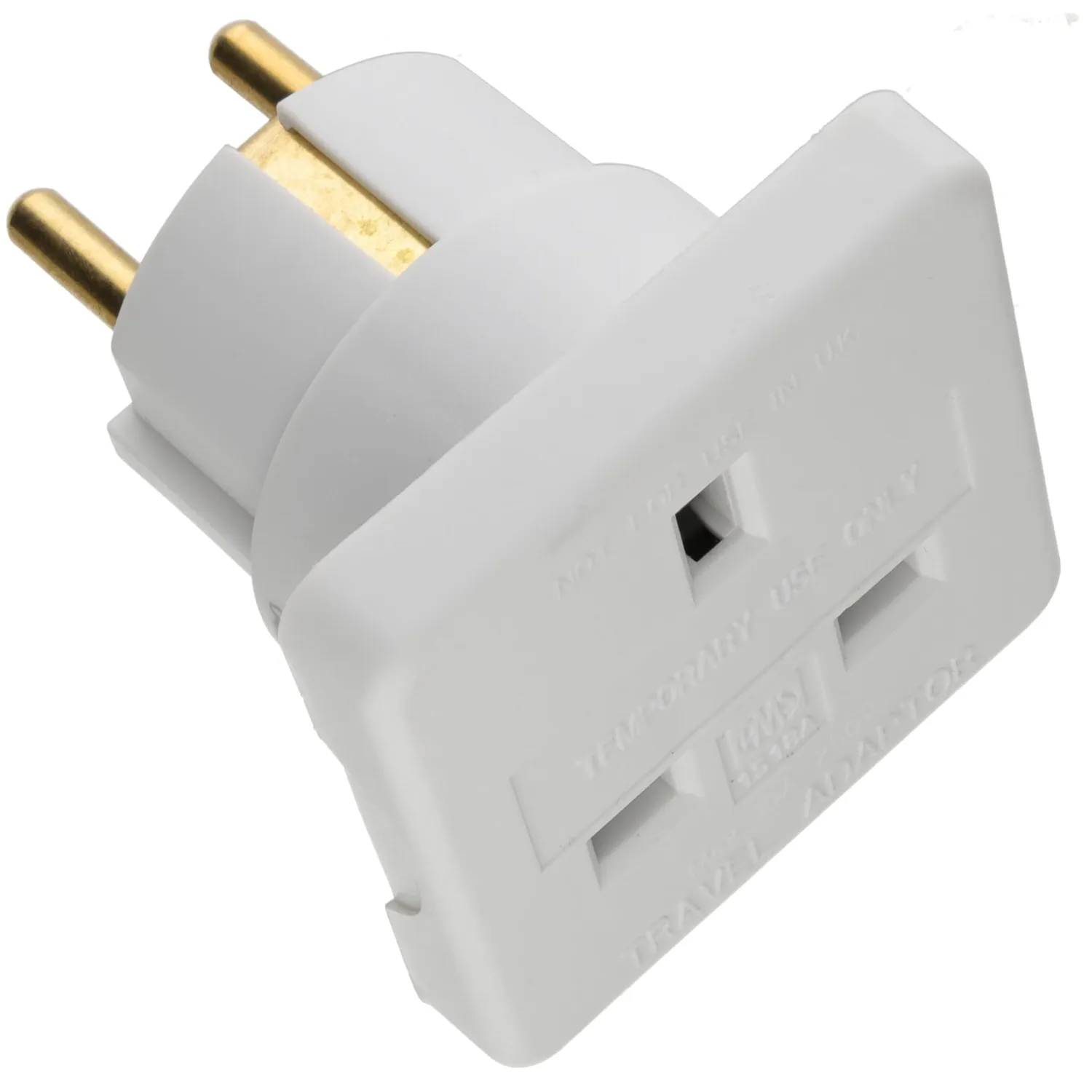 Kenable UK auf Euro Reiseadapter Schuko Strom