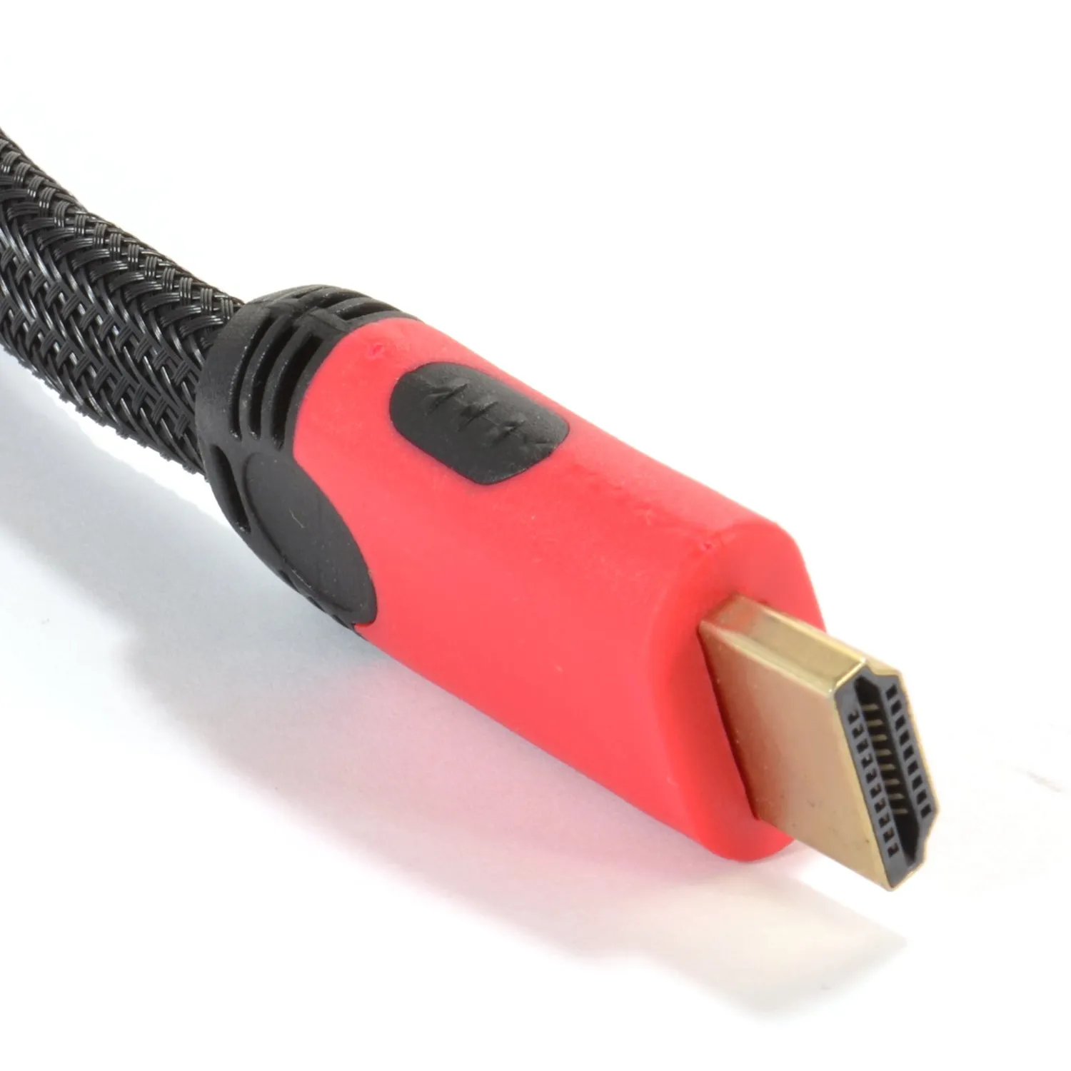 Kenable HDMI Kabel flach 2m rot High Speed