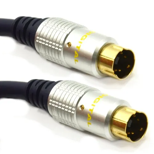 Kenable S-Video Kabel 4-polig 0,5m vergoldet OFC