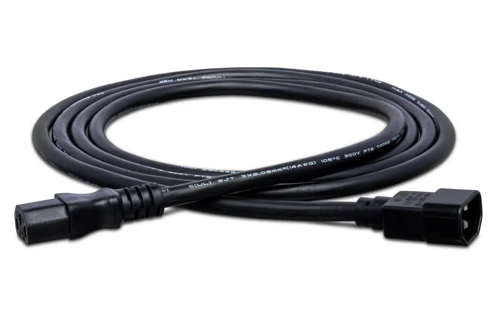 Hosa PWL-400 Stromverlängerung Kaltgeräte 1,2 m