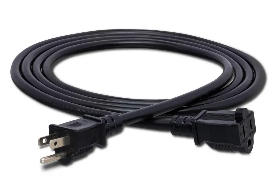 Hosa PWX-400 Stromverlängerungskabel schwarz