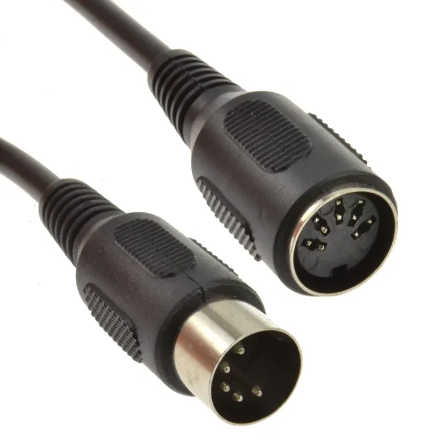 Kenable 5-Pin DIN Verlängerungskabel 2,5m MIDI