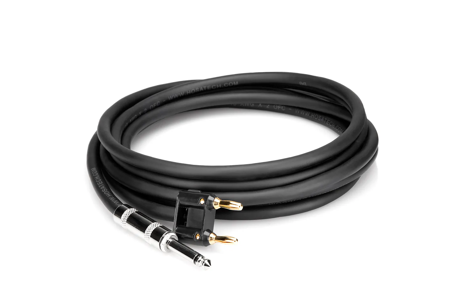 Hosa SKJ-610BN Lautsprecherkabel Klinke 3 m robust