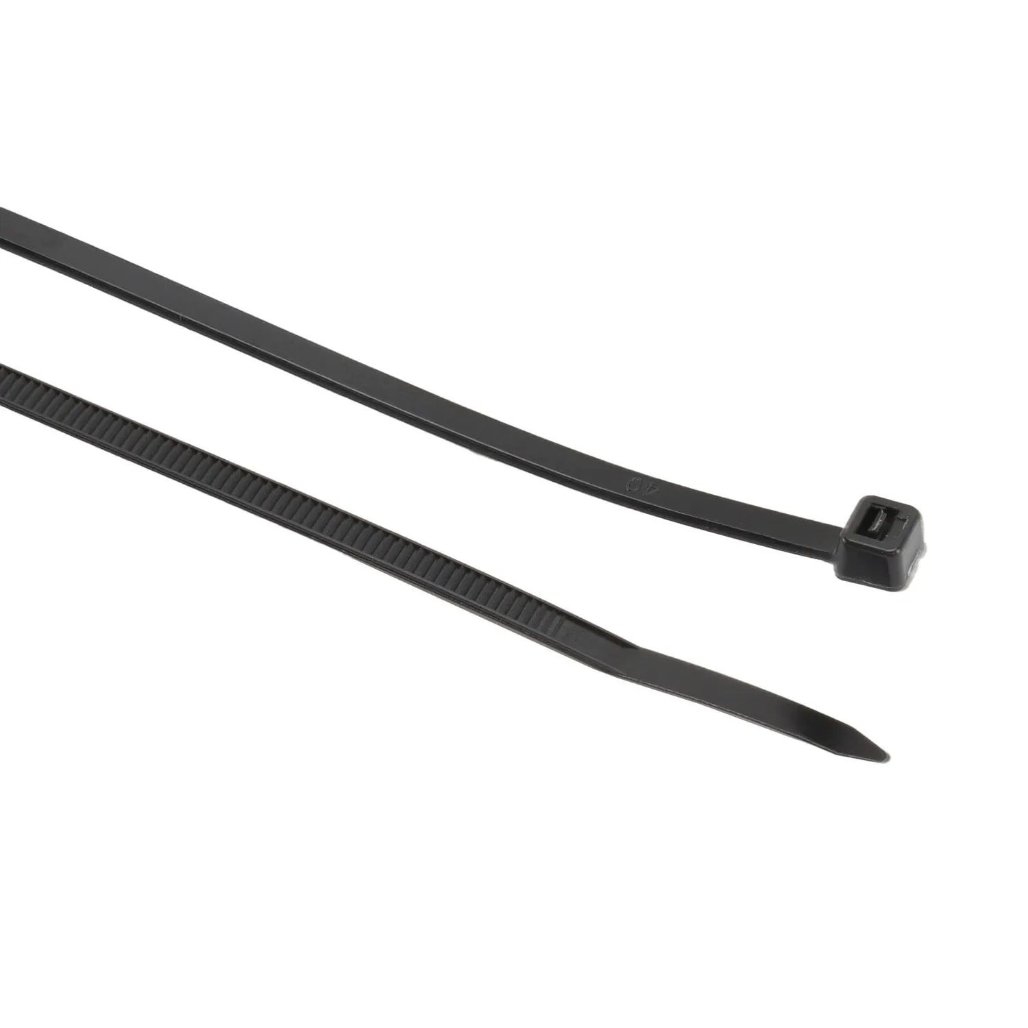 Kenable Kabelbinder 300x4,8mm schwarz 100 Stück Nylon
