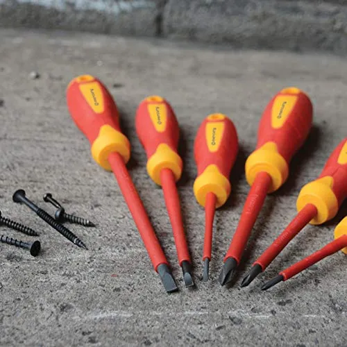 Kenable VDE Schraubendreher Set 6-teilig 1000V isoliert