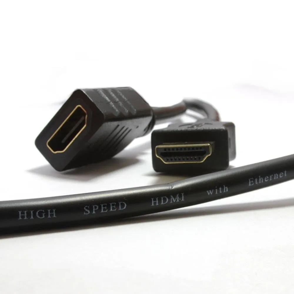 Kenable HDMI Verlängerungskabel 1m schwarz High Speed