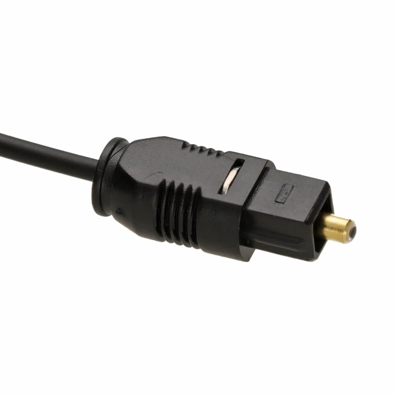 Kenable TOSLINK Optisches Audiokabel 0,3m Schwarz 5.1 Flach