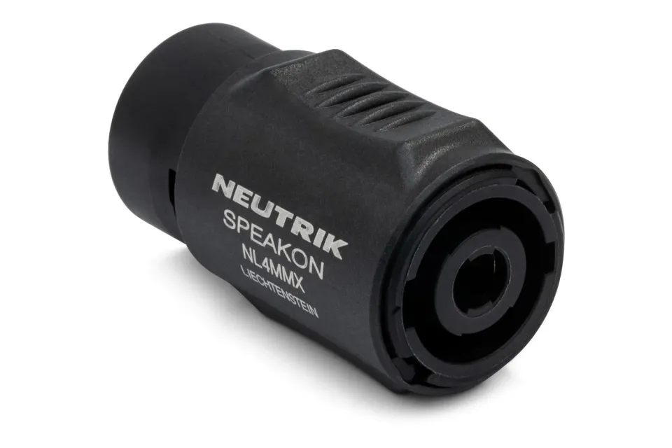 Neutrik NL4MMX Speakon Kupplung 4-pol Lautsprecher