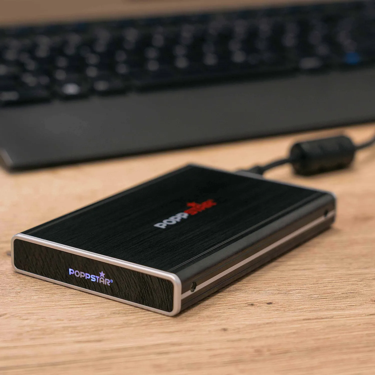 Poppstar SE15 SATA Gehäuse 2,5" USB Backup