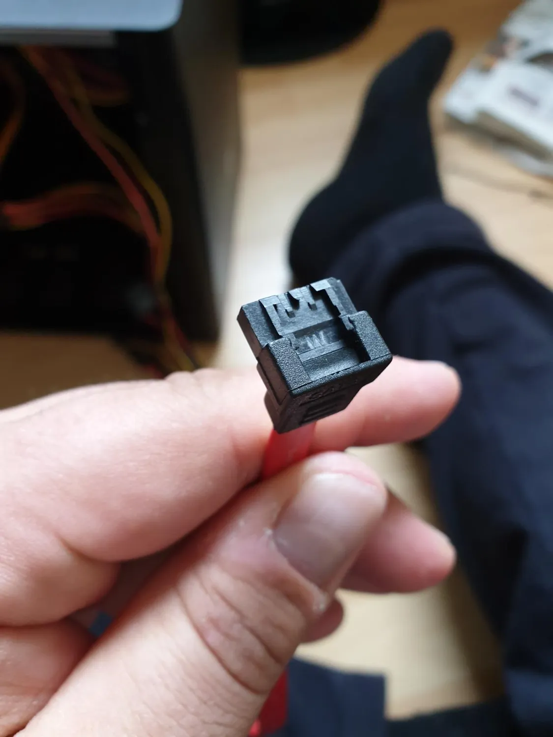 Poppstar SATA Kabel Set 0,5 m mit Stromverteiler