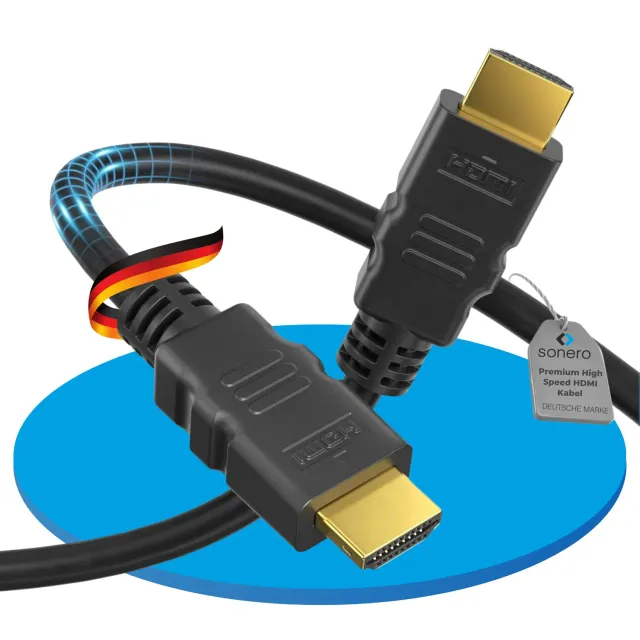 Sonero X-PHC000 HDMI-Kabel 2m schwarz 4K HDR