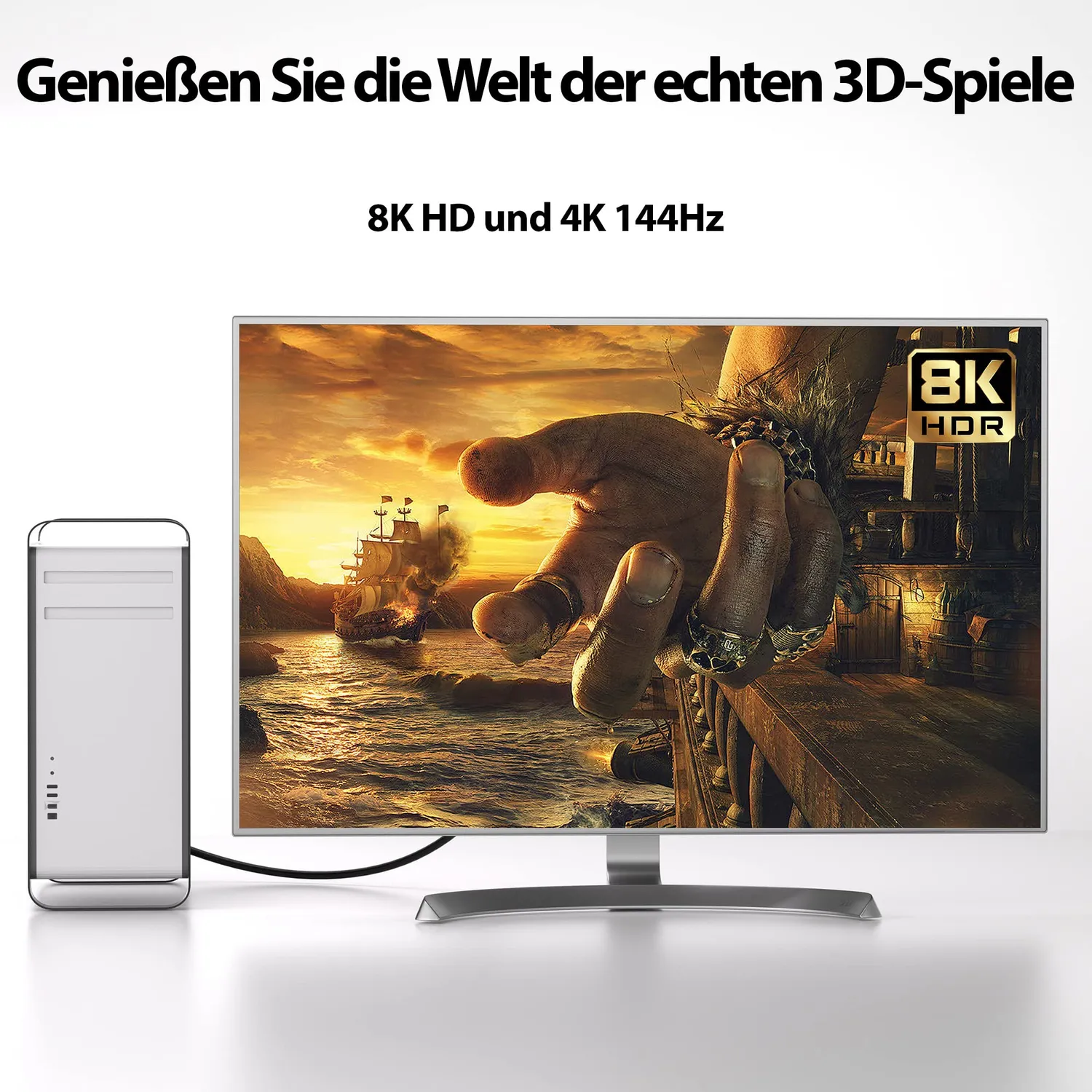 Jamega DisplayPort Kabel 1.4 1,5m 8K