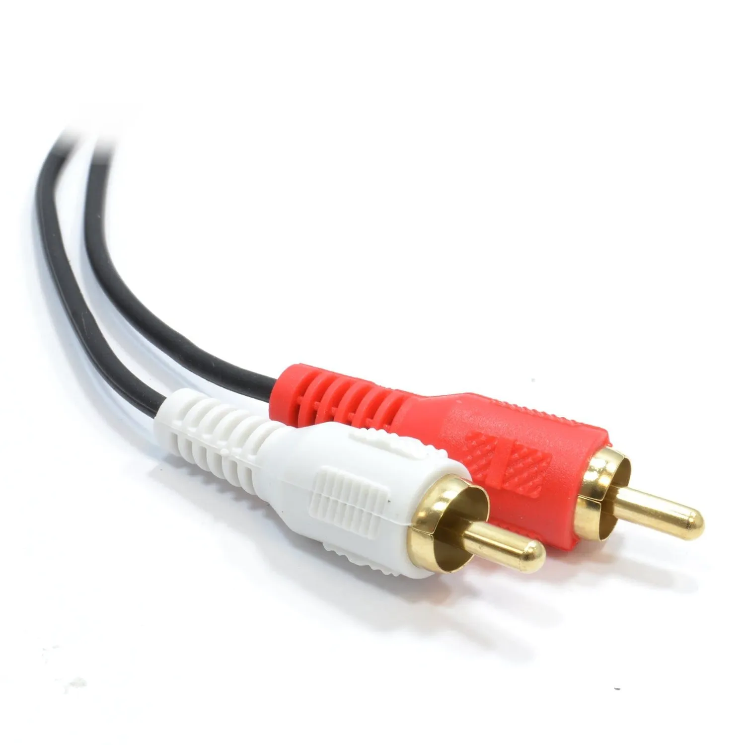 Kenable Mono Klinke Cinch Kabel 6,35mm 5 m schwarz