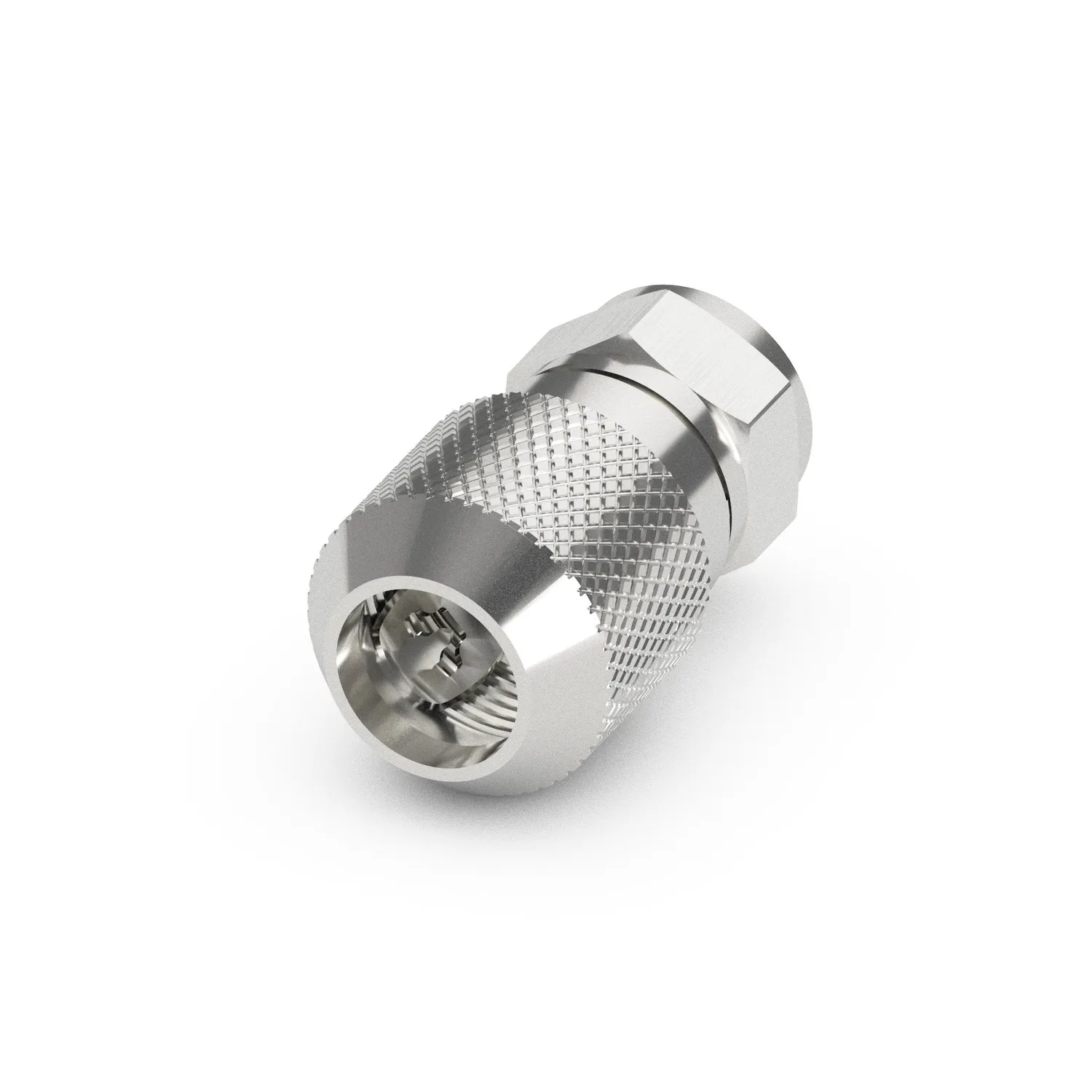Sonero X-EF020-02 F-Stecker chrom 2er-Set 7,0-7,5mm