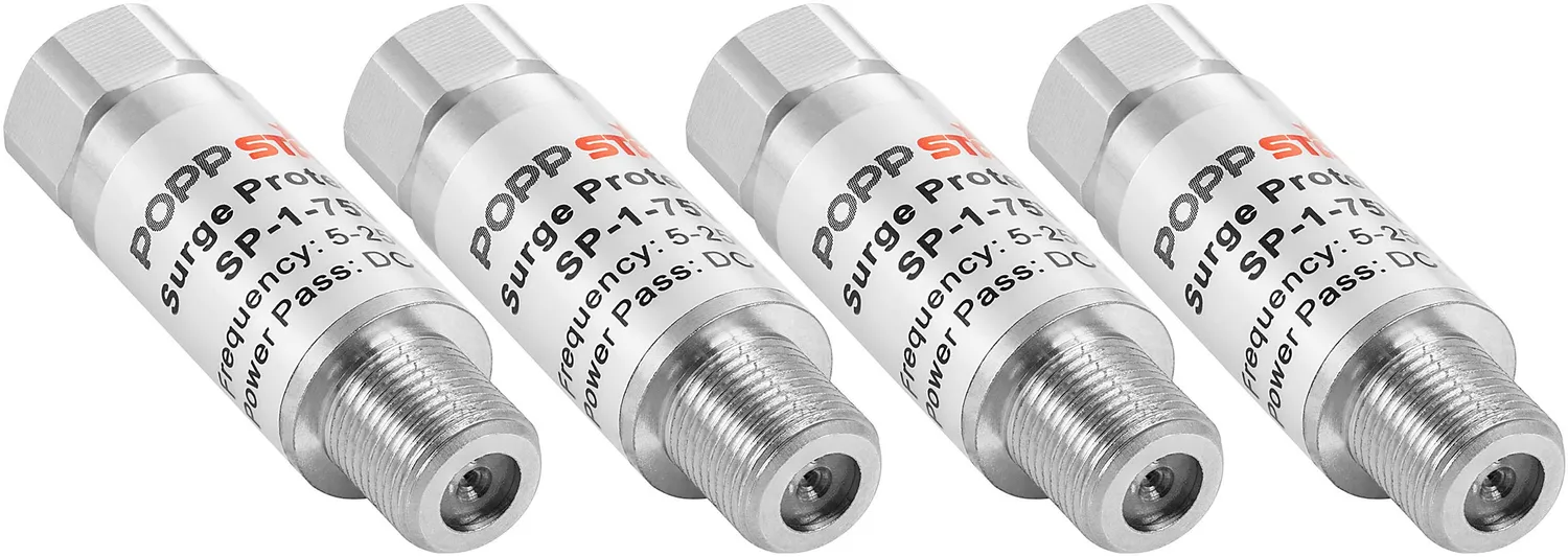 Poppstar Überspannungsschutz Sat-Adapter F 1x 2300 MHz