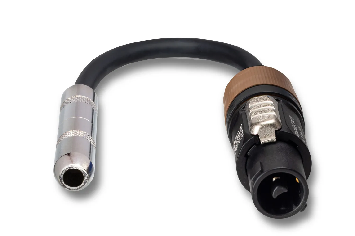 Hosa GSK-100 Lautsprecheradapter Speakon-Klinke 0,3 m
