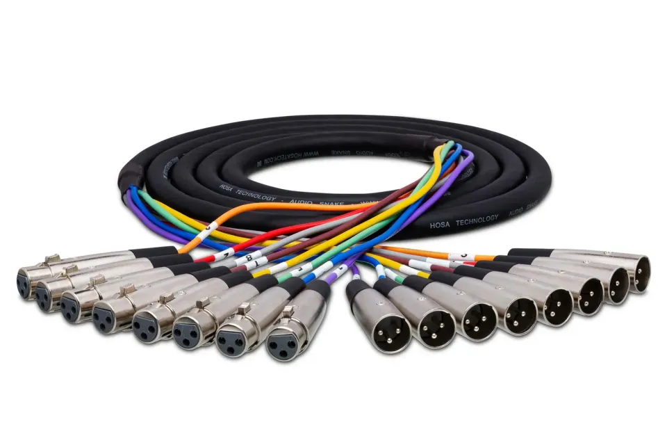 Hosa XLR800 Balanced Snake Multicore 8-Kanal XLR