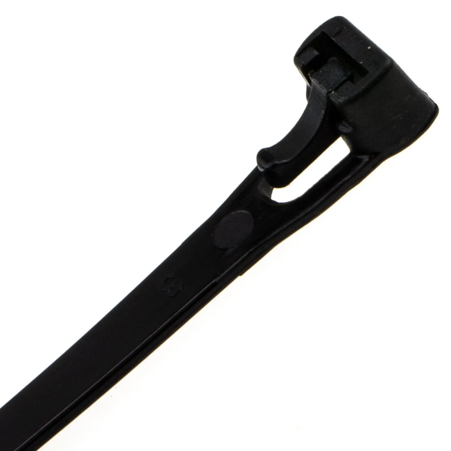 enTie Kabelbinder 250mm 7,6mm Schwarz 100 Stück