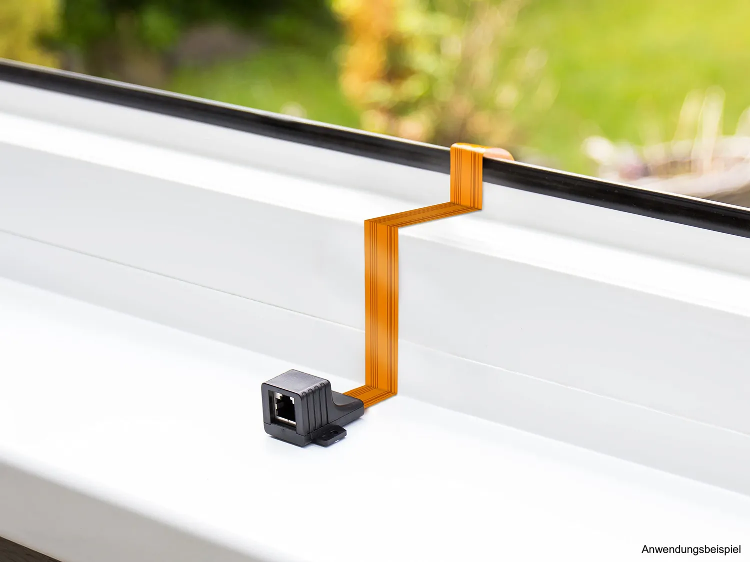 Good Connections RJ45 Fensterdurchführung 2er-Set 25cm