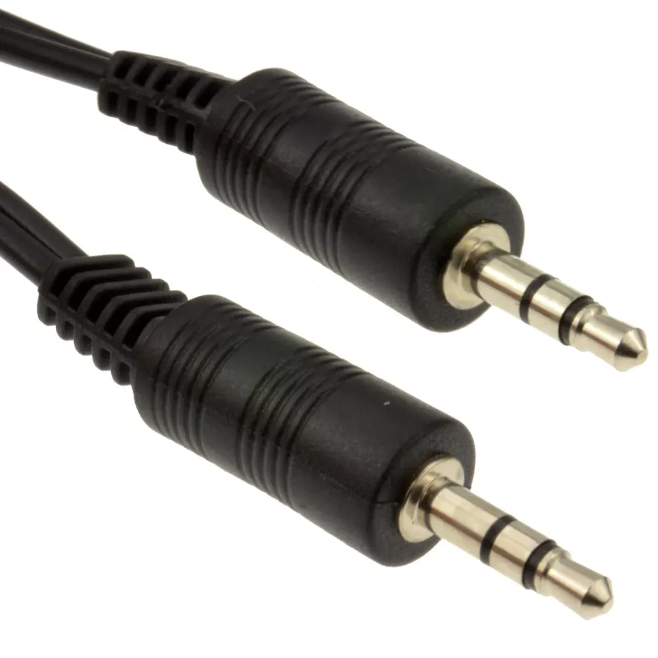 Kenable Klinkenkabel 3,5mm Stereo 1,2m schwarz