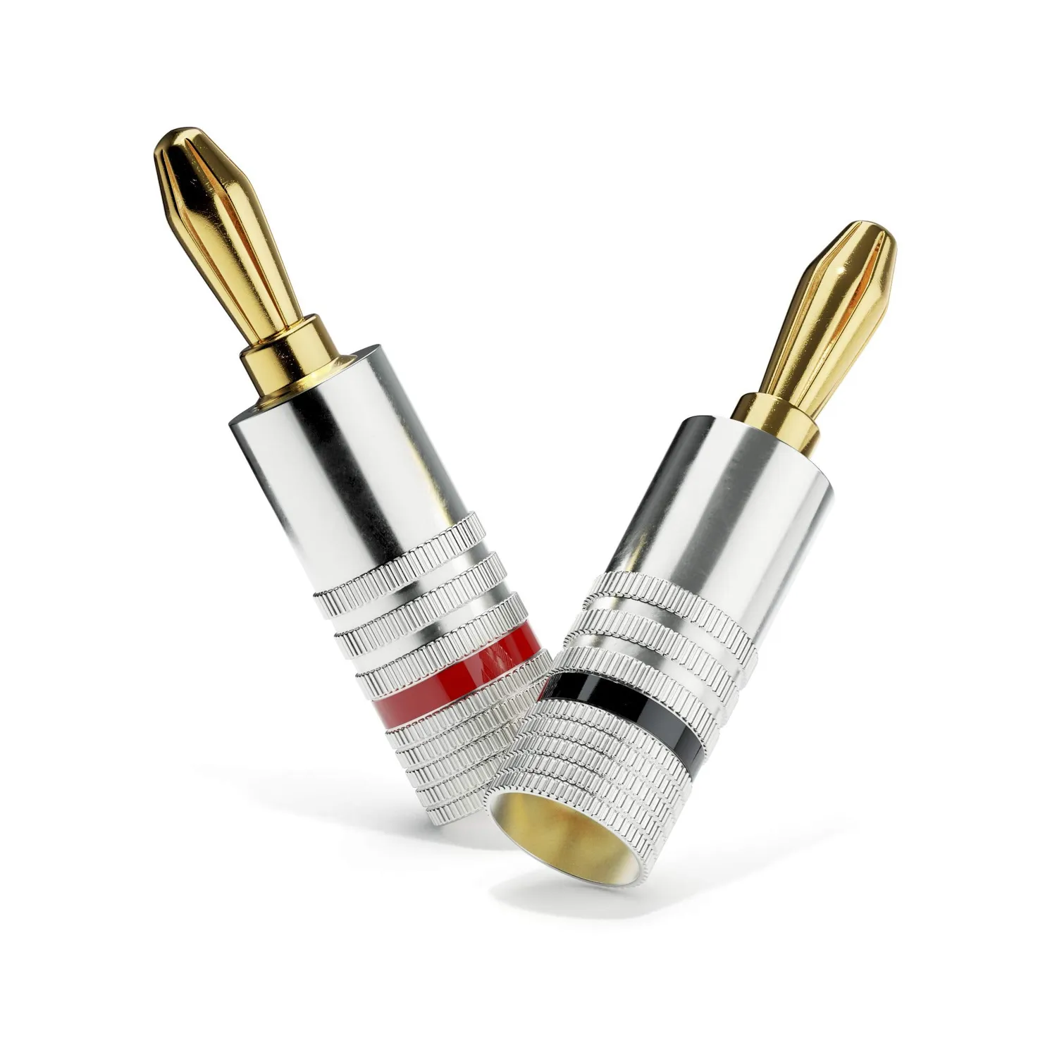Sonero S-SC000-04 Bananenstecker 4er-Set vergoldet 6mm²