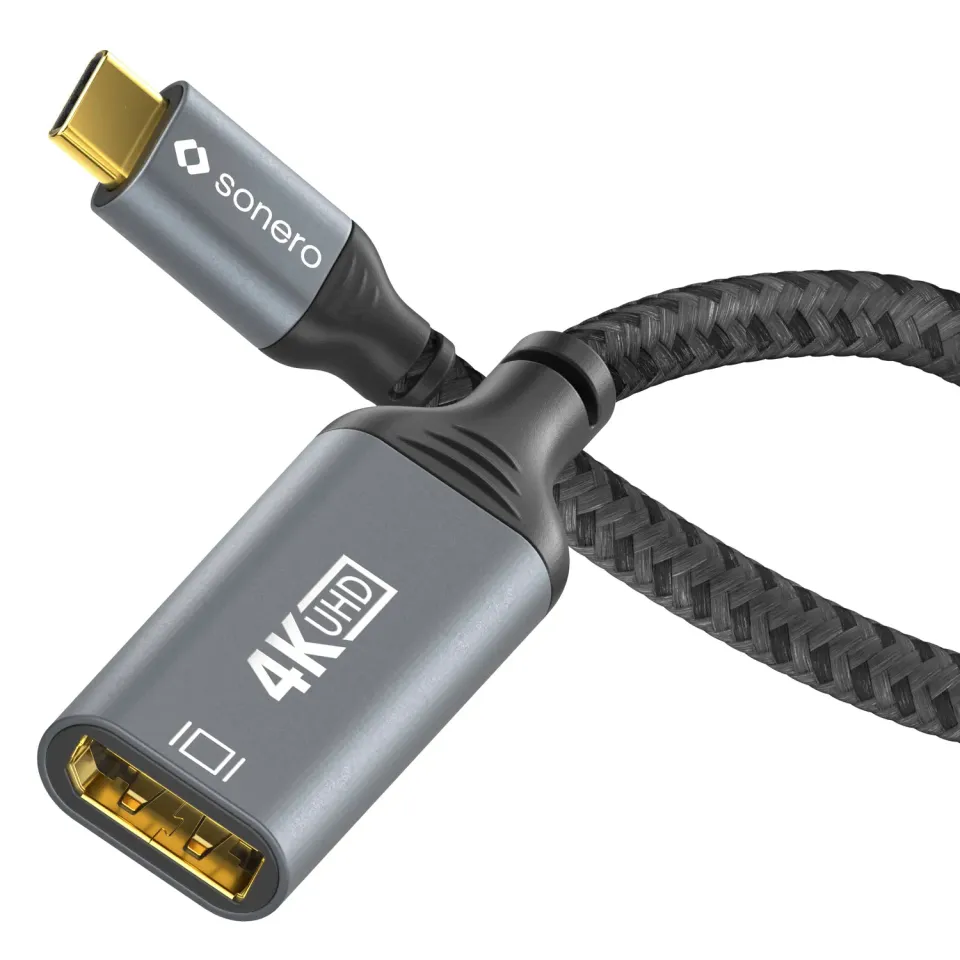 Sonero SPC-V110-002 USB-C-DisplayPort-Adapter 0,1m 4K