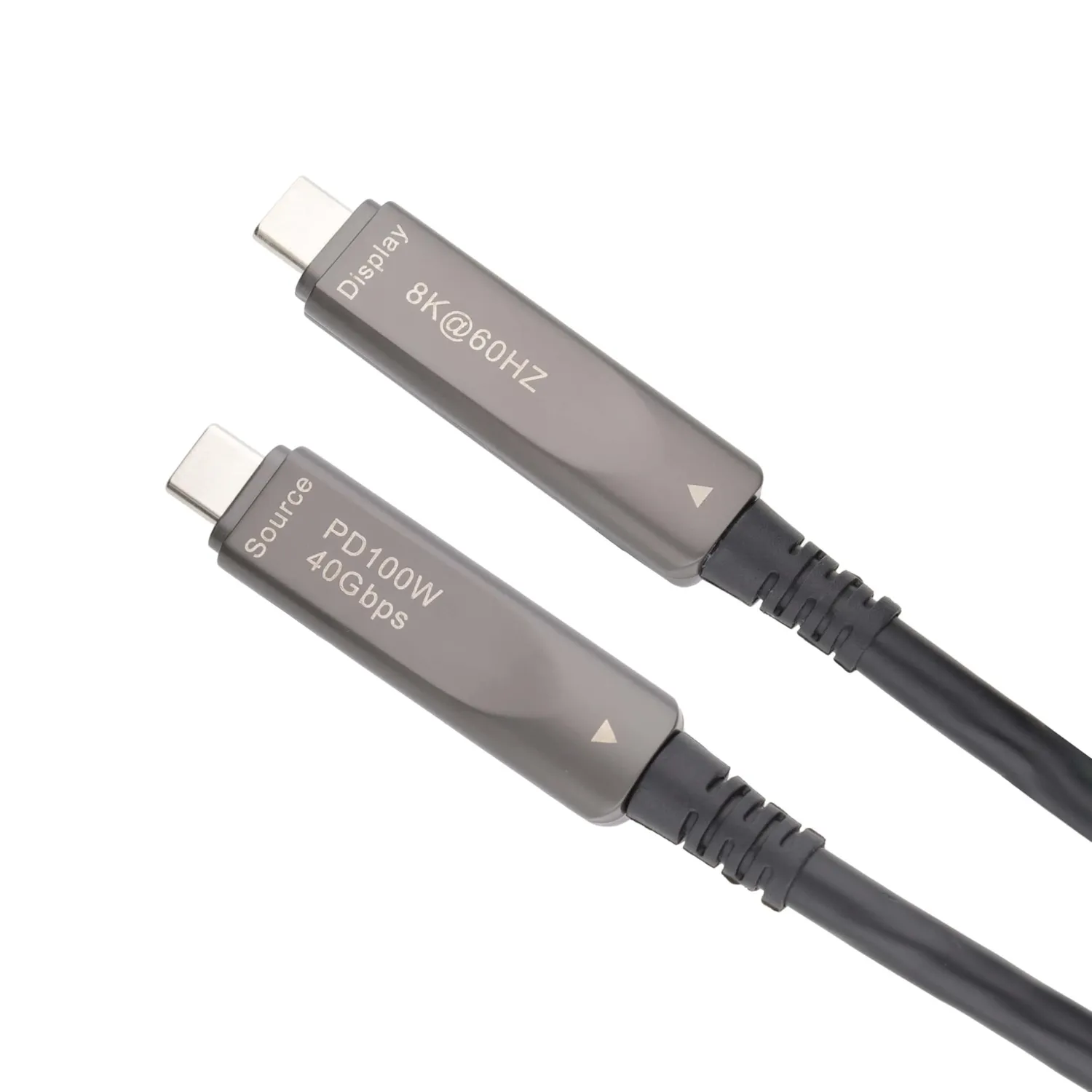 Kenable USB4 USB-C AOC Kabel 10 m 100W 40Gbps 8K60Hz