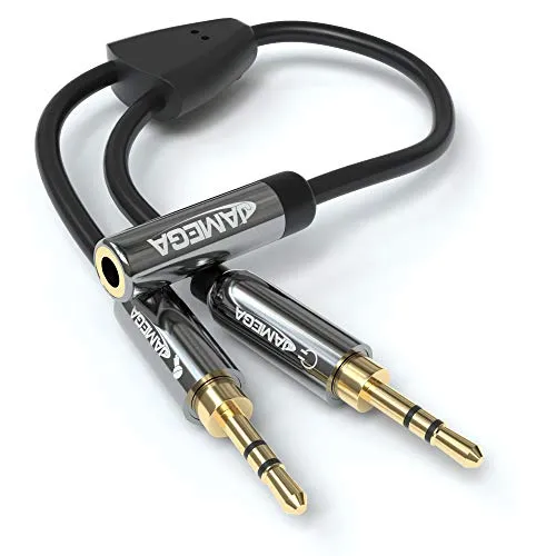 Jamega Audio Y-Splitter 3,5mm CTIA 20cm Headset