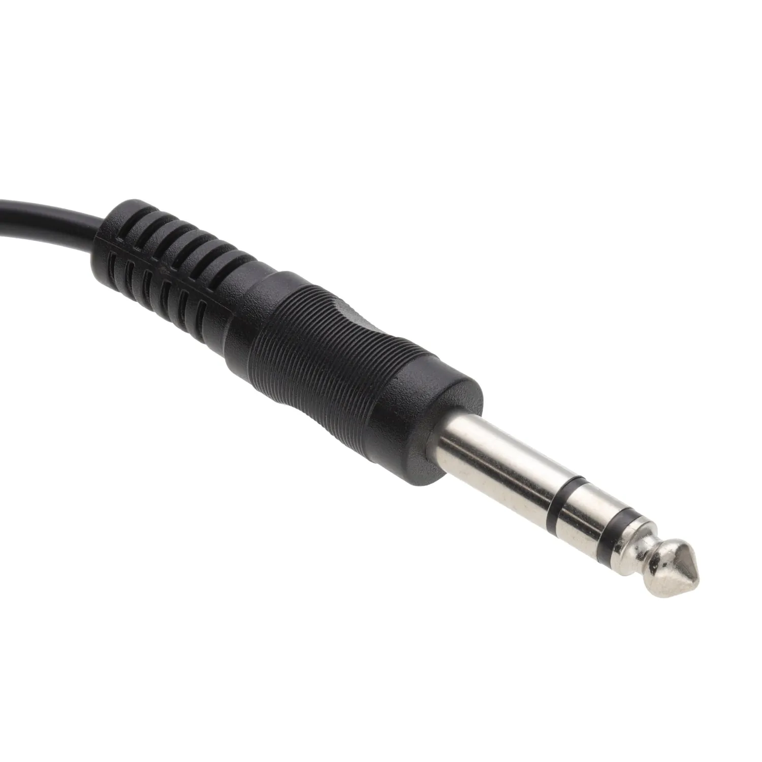 Kenable 3,5mm auf 6,35mm TRS Audiokabel 1,8m schwarz