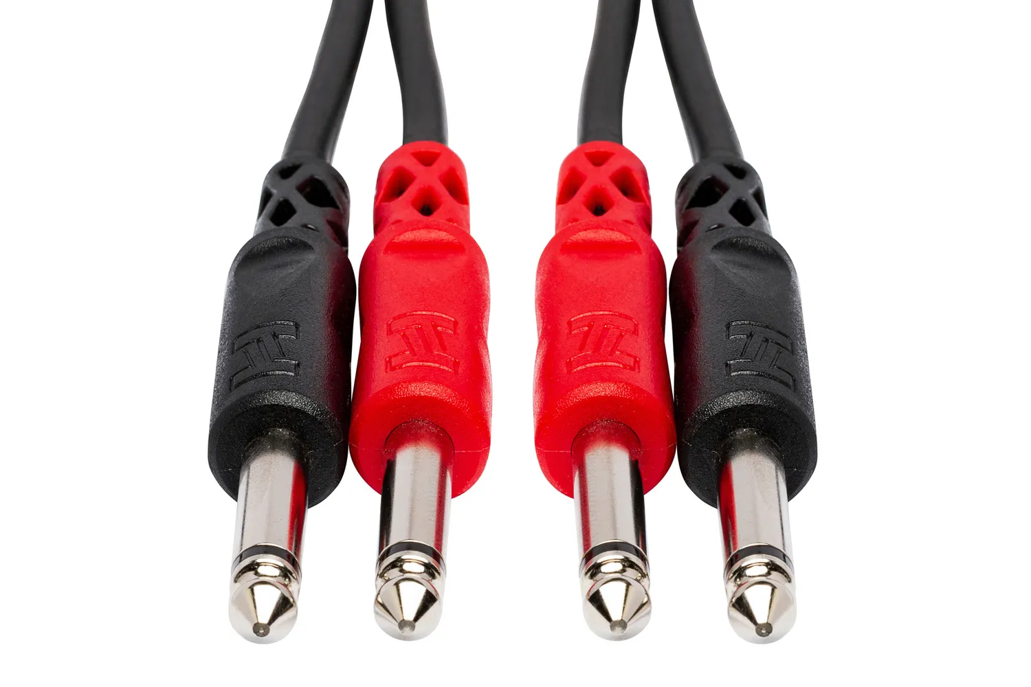 Hosa CPP-202 Stereo-Cinch-Kabel Dual-Klinke 2 m