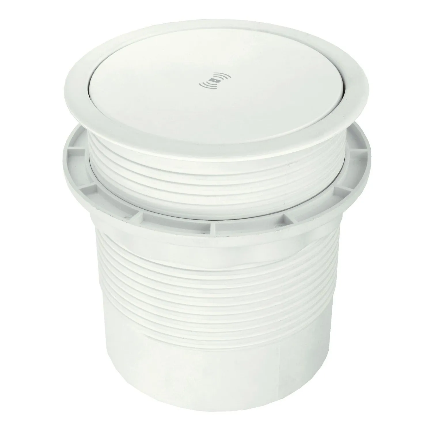 Kenable Pop-Up Tischsteckdose UK 4-fach mit USB Qi HDMI